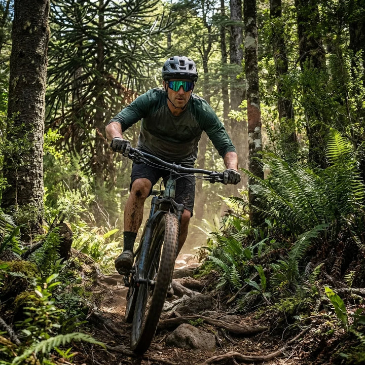 Bonoboss Backside Ocean - Lentes deportivos en accion #editorial_hero_action #color_ocean