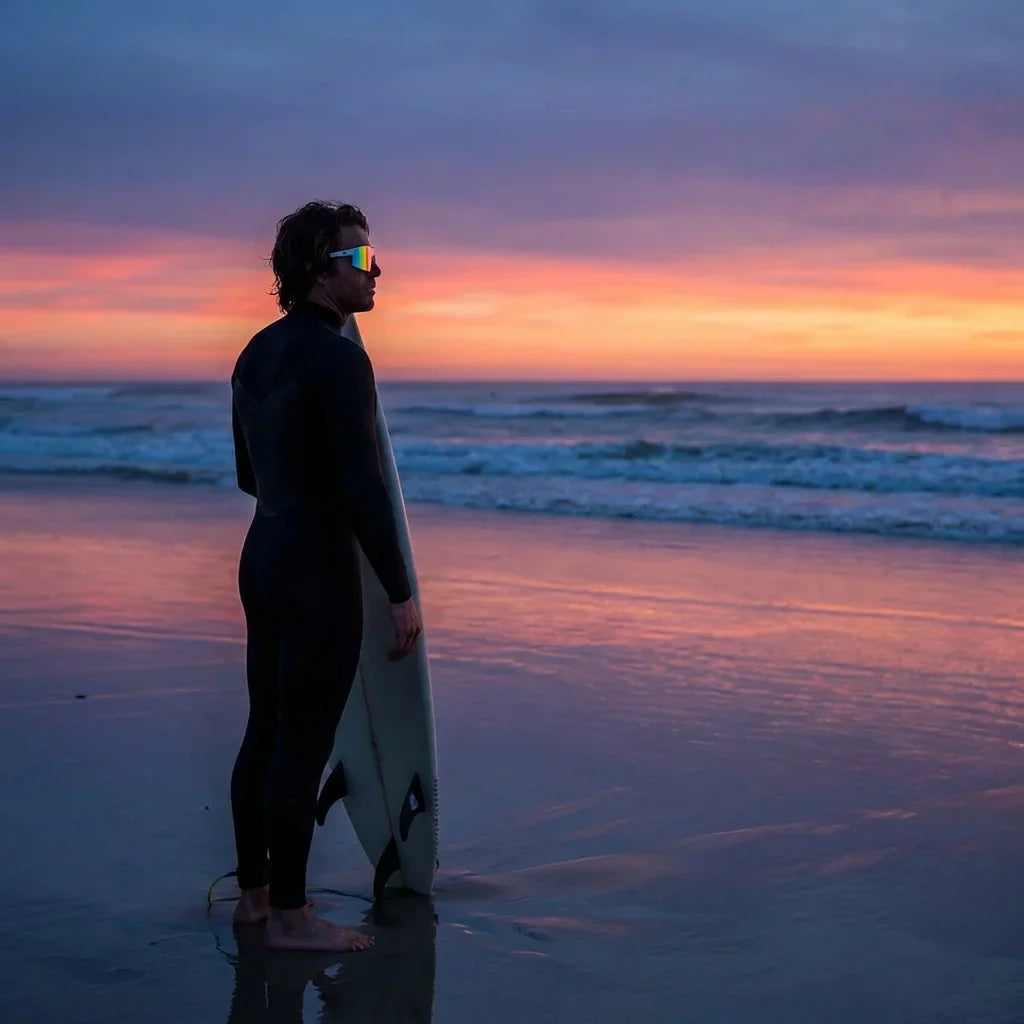 Bonoboss Santiago White - Trail running con lentes deportivos #editorial_action2 #color_white