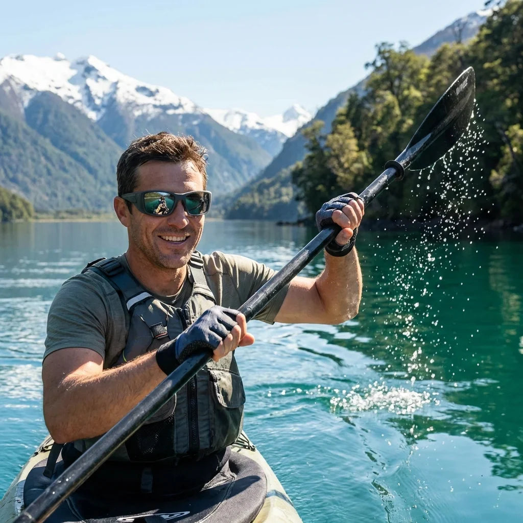 Bonoboss Futaleufu Espejado Silver - Kayak con lentes deportivos #editorial_action5 #color_espejado-silver