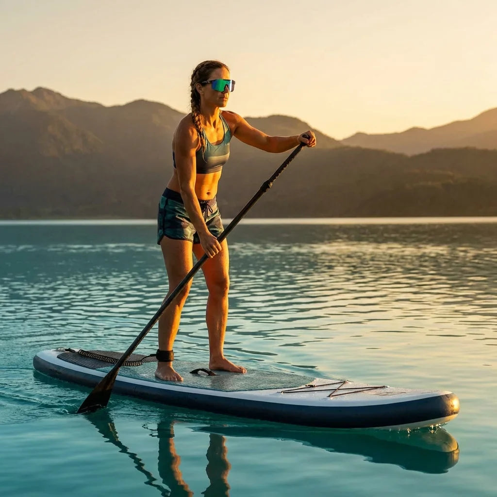 Bonoboss Santiago Azul - Surf playa con lentes deportivos #editorial_action3 #color_azul