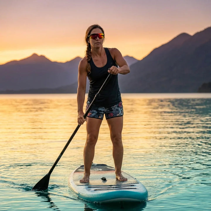 Bonoboss Strive Rojo - Kayak con lentes deportivos #editorial_action5 #color_rojo