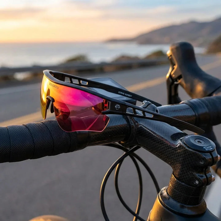 Bonoboss Strive Rojo - Lentes deportivos sustentables materiales eco #editorial_sustentabilidad #color_rojo