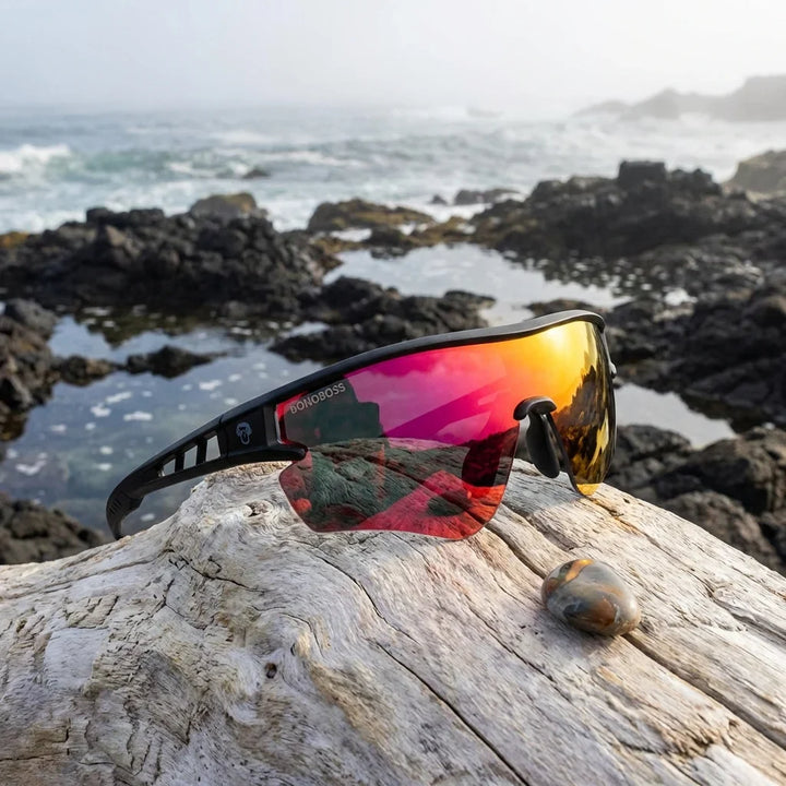 Bonoboss Strive Rojo - Tecnologia lentes deportivos UV400 #editorial_tecnologia #color_rojo