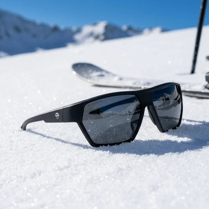 Bonoboss Andes Negro - Detalle lentes deportivos contexto #editorial_detail2 #color_negro