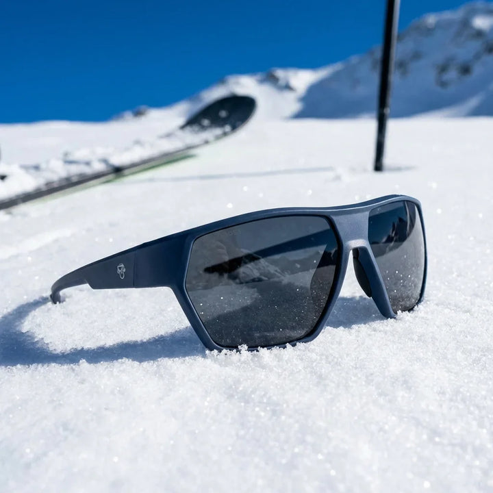 Bonoboss Andes Azul - Detalle lentes deportivos contexto #editorial_detail2 #color_azul