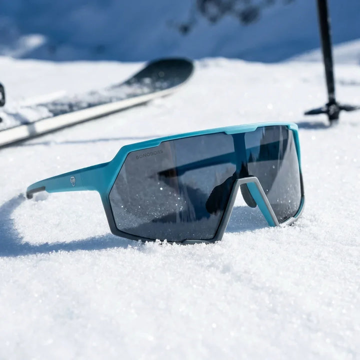 Bonoboss Puma Negro - Detalle lentes deportivos contexto #editorial_detail2 #color_negro