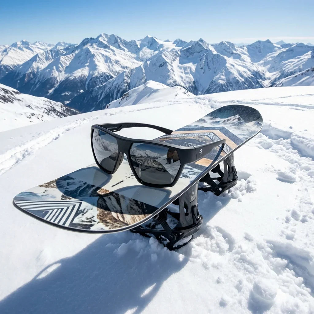 Bonoboss Andes Negro - Detalle lentes deportivos composicion #editorial_detail1 #color_negro