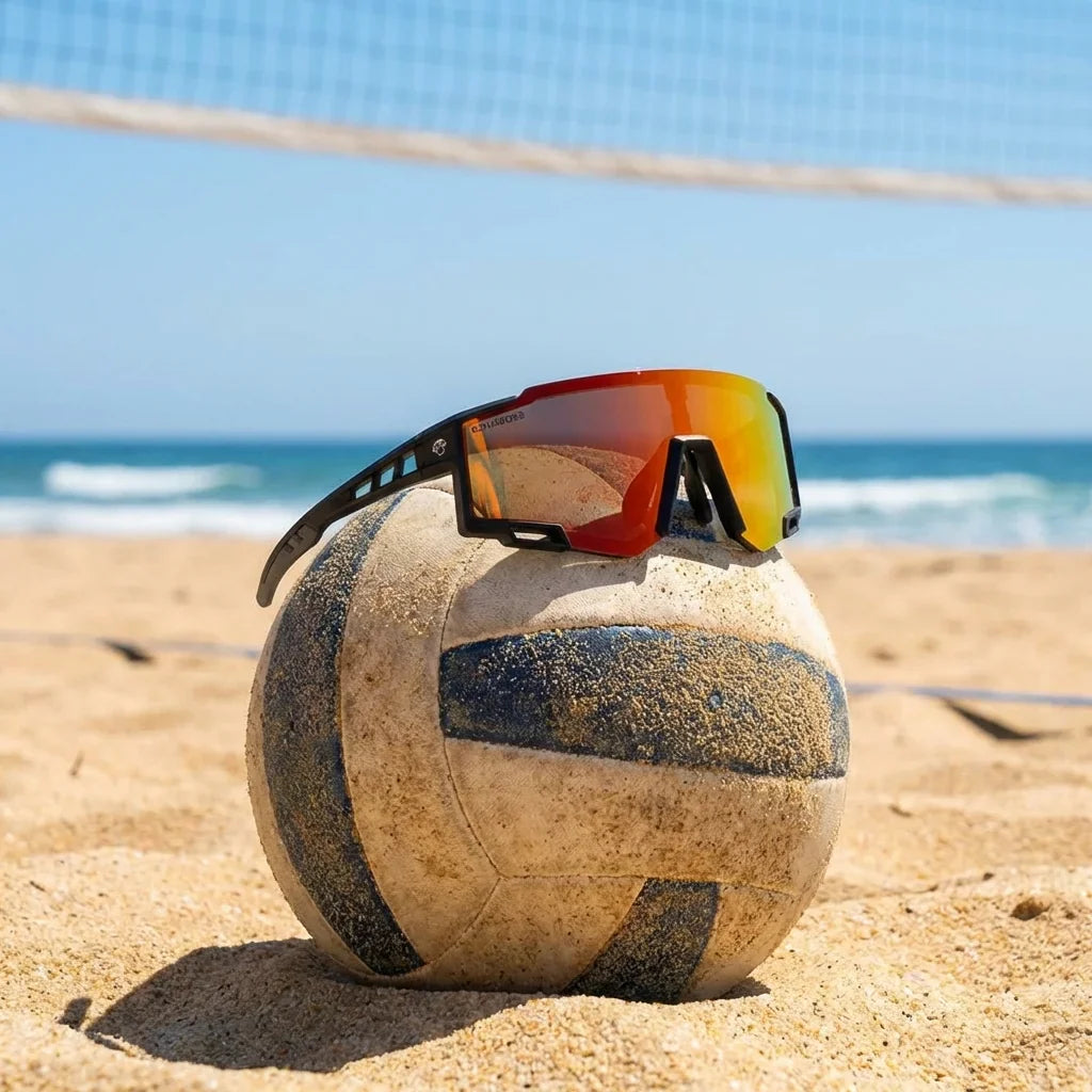 Bonoboss Backside Sunset - Detalle lentes deportivos composicion #editorial_detail1 #color_sunset