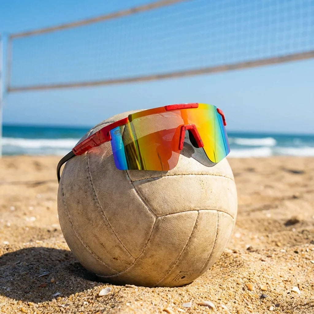 Bonoboss Santiago Rojo - Ski nieve con lentes deportivos #editorial_action4 #color_rojo