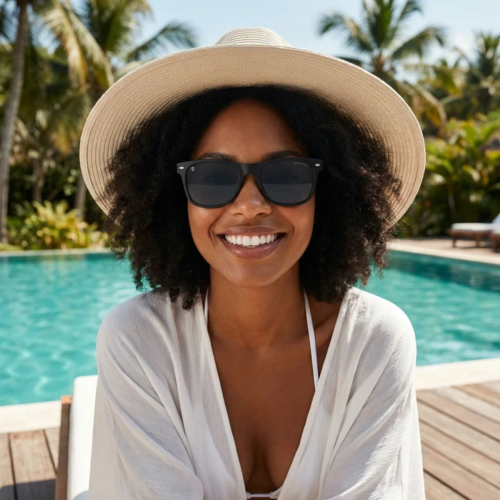 Acacia Dark anteojos de sol negro P16 mujer resort Bonoboss #color_negro