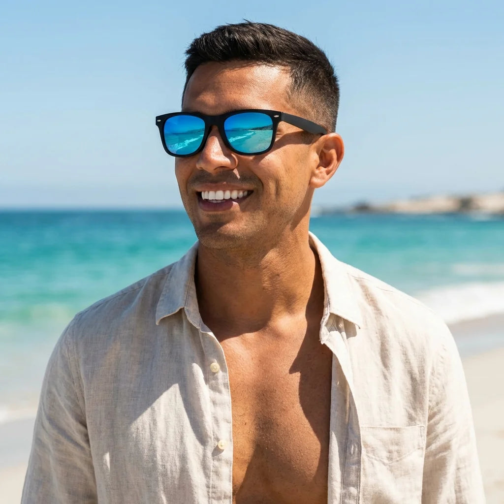 Acacia Dark anteojos de sol sky P11 hombre playa Bonoboss #color_sky