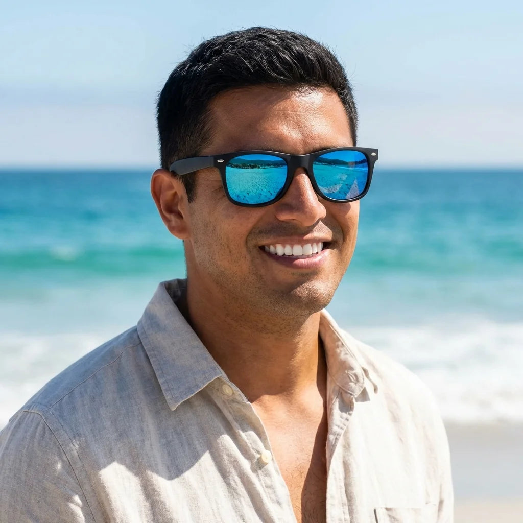 Acacia Dark anteojos de sol sky P11 hombre playa Bonoboss #color_sky