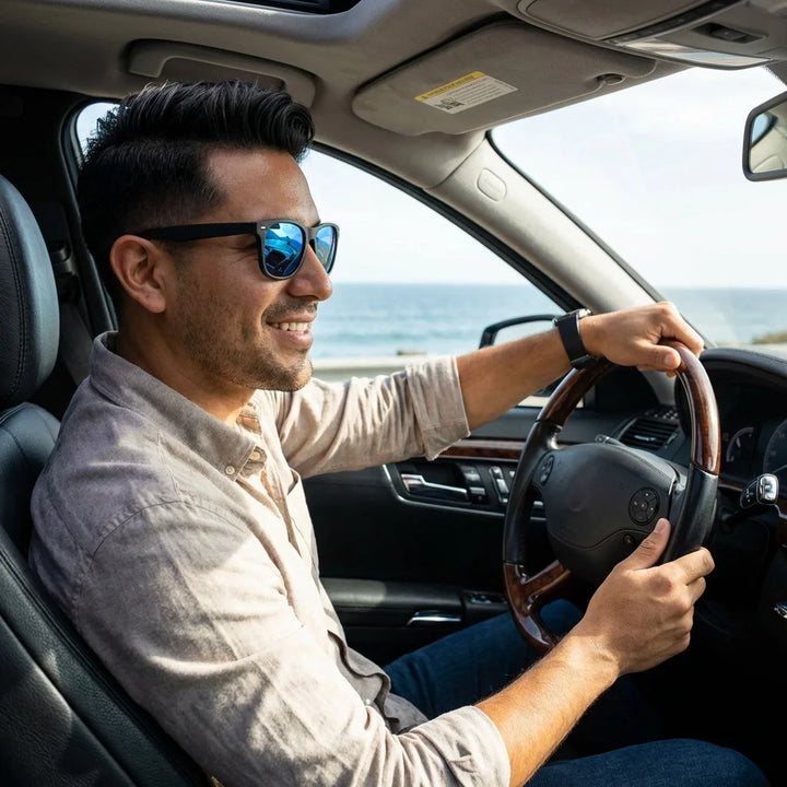 Acacia Dark anteojos de sol sky P15 hombre driving Bonoboss #color_sky