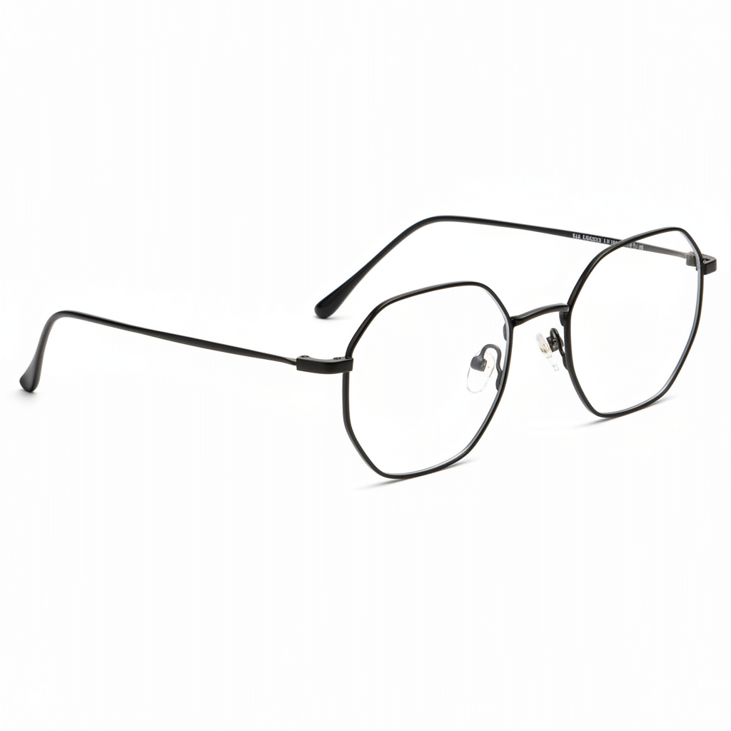 armazon optico con clip de sol polarizado delgado y liviano con o sin receta optica bonoboss distribuidor de marcos opticos mayorista de opticas #color_black