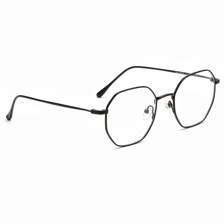 armazon optico con clip de sol polarizado delgado y liviano con o sin receta optica bonoboss distribuidor de marcos opticos mayorista de opticas #color_black