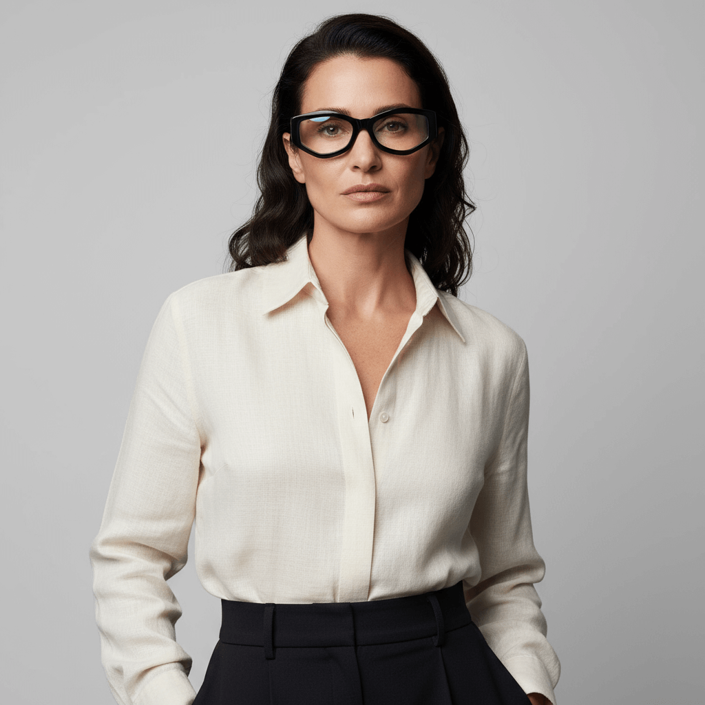 lentes anteojos o gafas opticos geometricos de moda de acetato livianos y delgados para mujer #color_pink