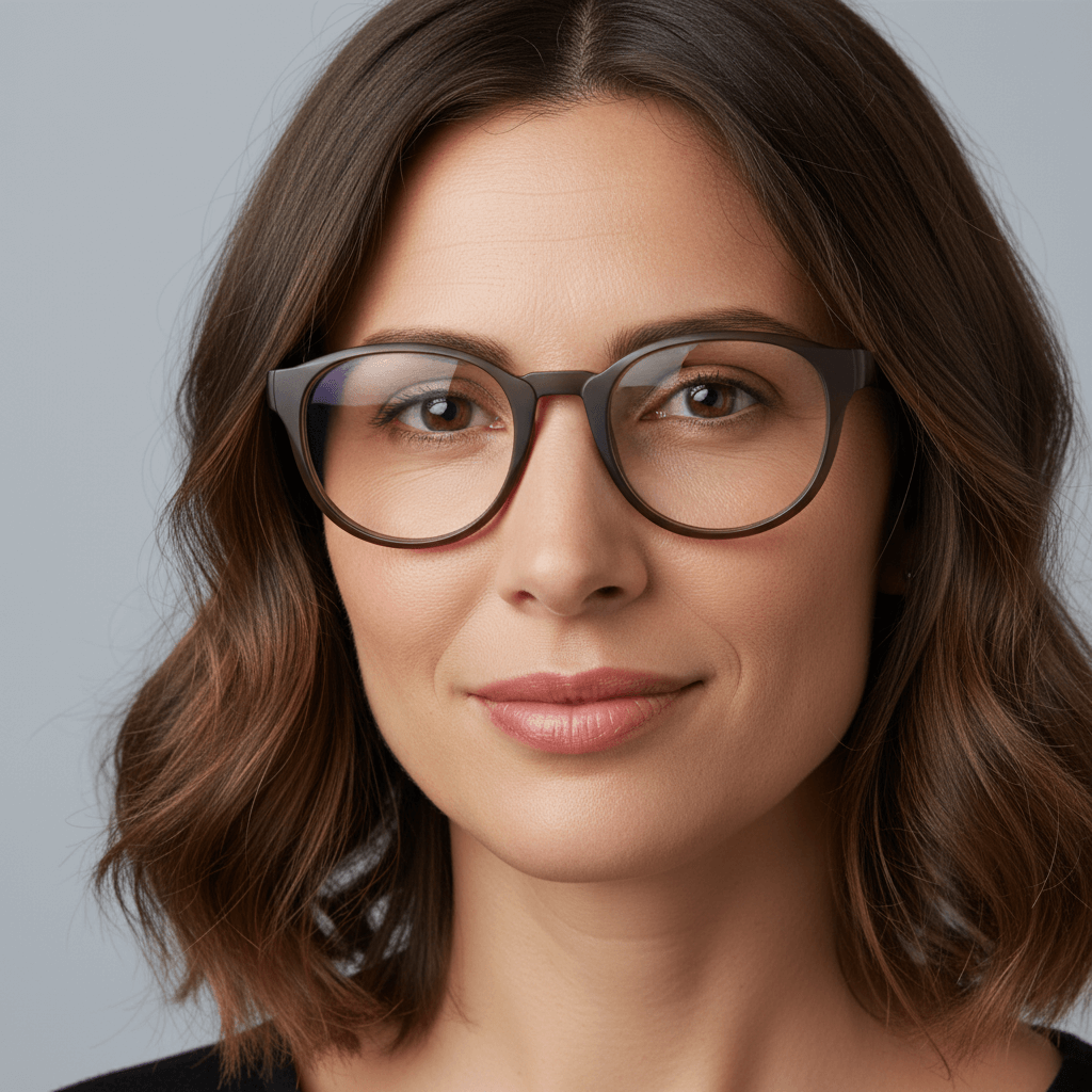 anteojos ópticos gafas con o sin receta optica armazones de plastico reciclado o acetato sustentable de color durazno vista frontal #color_peach