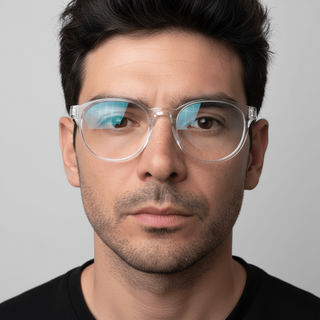 anteojos ópticos gafas con o sin receta optica armazones de plastico reciclado o acetato sustentable de color durazno vista frontal #color_peach