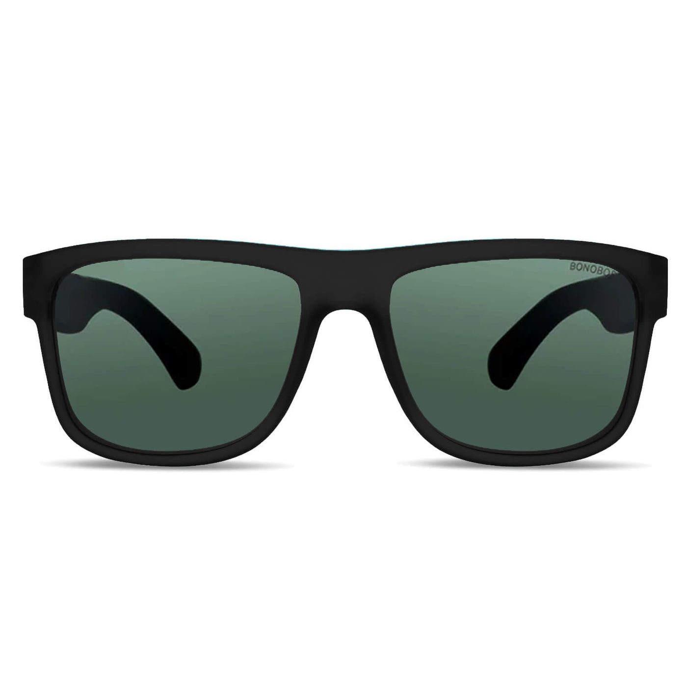 anteojos de sol rectangulares polarizados negros para hombre y mujer con lentes de color g15