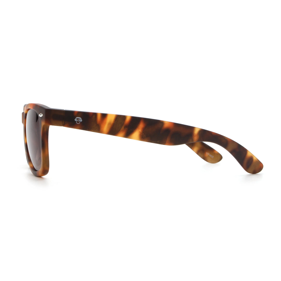 Acacia RPET Carey lentes de sol cristal Gradiente Cafe vista lateral unisex madera reciclada #color_gradiente-cafe