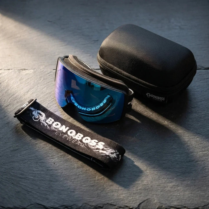 Bonoboss Antiparra Magnet Powder Talla S Azul - kit flat lay 3/4 oblicuo piedra slate #editorial_kit_completo_v2 #color_azul