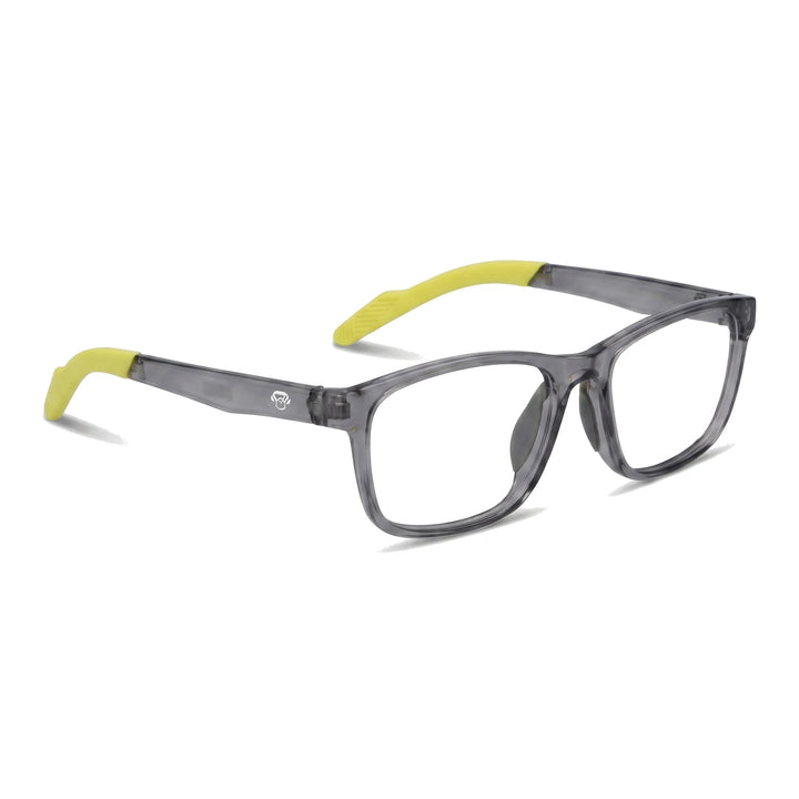 Lentes ópticos deportivos Bonoboss Bryant Verde vista tres cuartos armazón TR90 básquetbol #editorial_angulo45 #color_verde