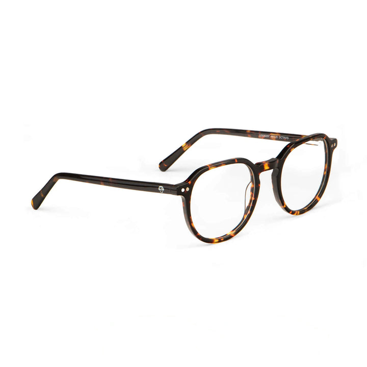 Canarias armazón óptico carey tortoise vista frontal solo marco sin clip magnético #color_carey #foto_frontal