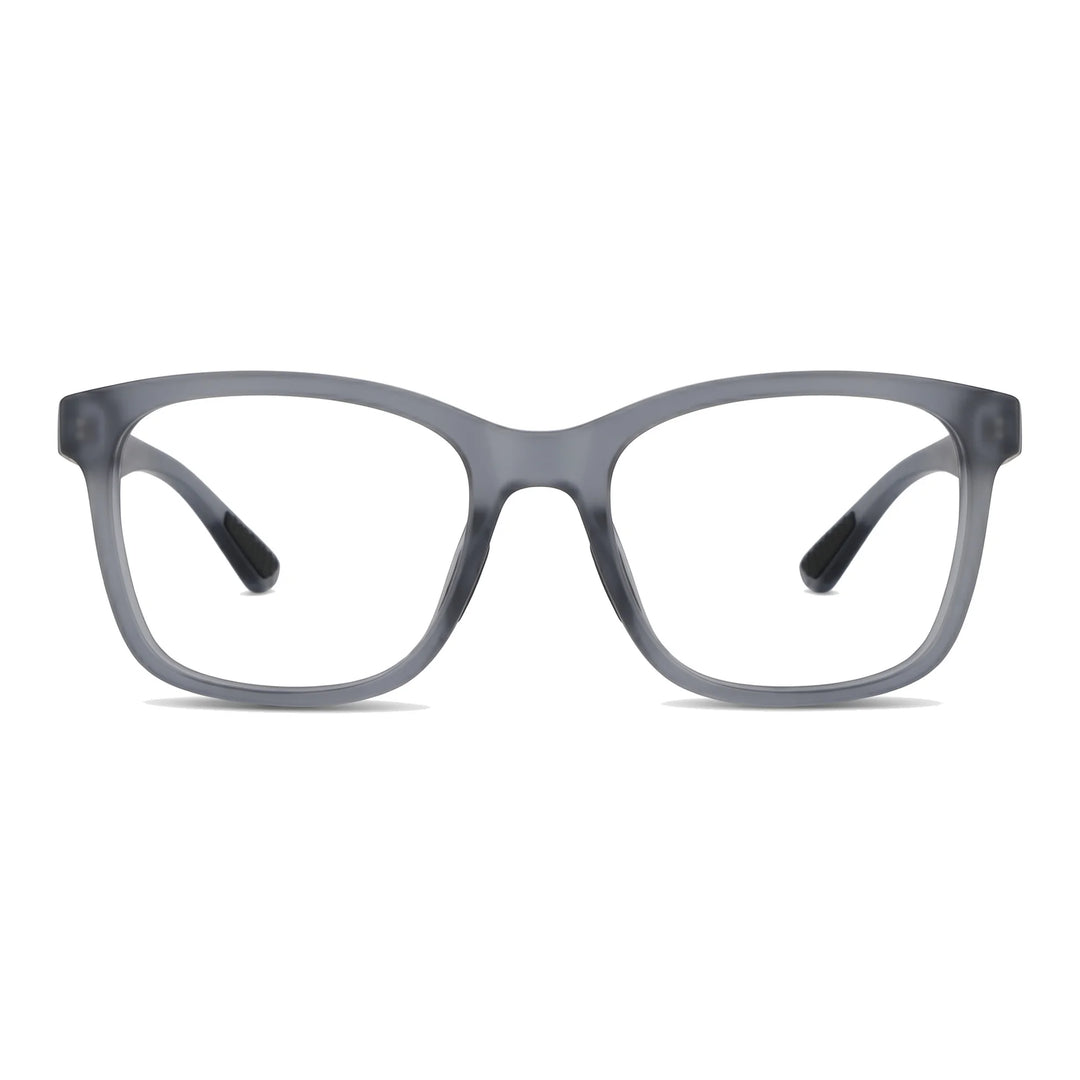 Lentes ópticos deportivos Bonoboss Comaneci Azul rectangulares vista frontal para gimnasia #editorial_frontal #color_azul