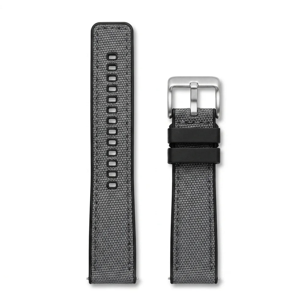 Bonoboss Correa Canvas + TPU 22mm Gris - layout flat lay vista cenital #editorial_wb_canonical #color_gris