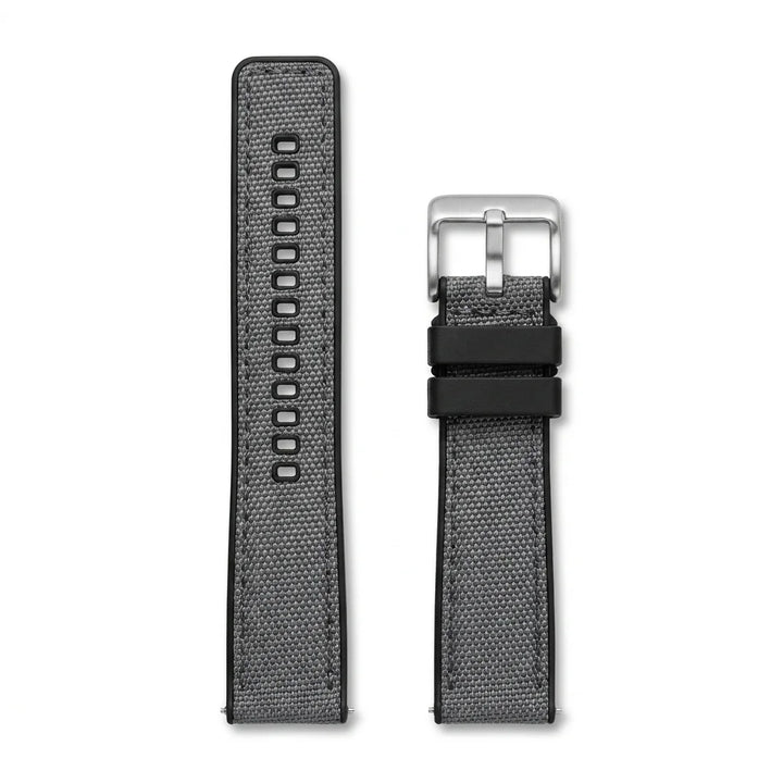 Bonoboss Correa Canvas + TPU 22mm Gris - layout flat lay vista cenital #editorial_wb_canonical #color_gris