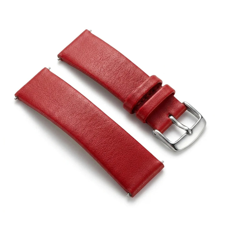 Bonoboss Correa Cuero Premium 22mm Rojo - vista 3/4 oblicua #editorial_wb_3qtr #color_rojo