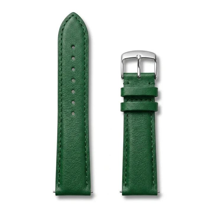 Bonoboss Correa Cuero Premium 22mm Verde - layout flat lay vista cenital #editorial_wb_canonical #color_verde