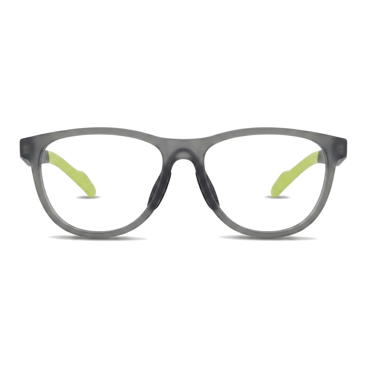 Lentes ópticos Bonoboss Lewis Verde vista frontal armazón deportivo #editorial_frontal #color_verde