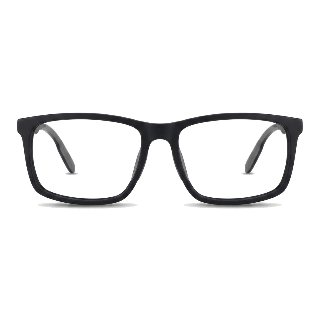 Lentes ópticos deportivos Bonoboss Phelps Negro vista frontal para natación #editorial_frontal #color_negro