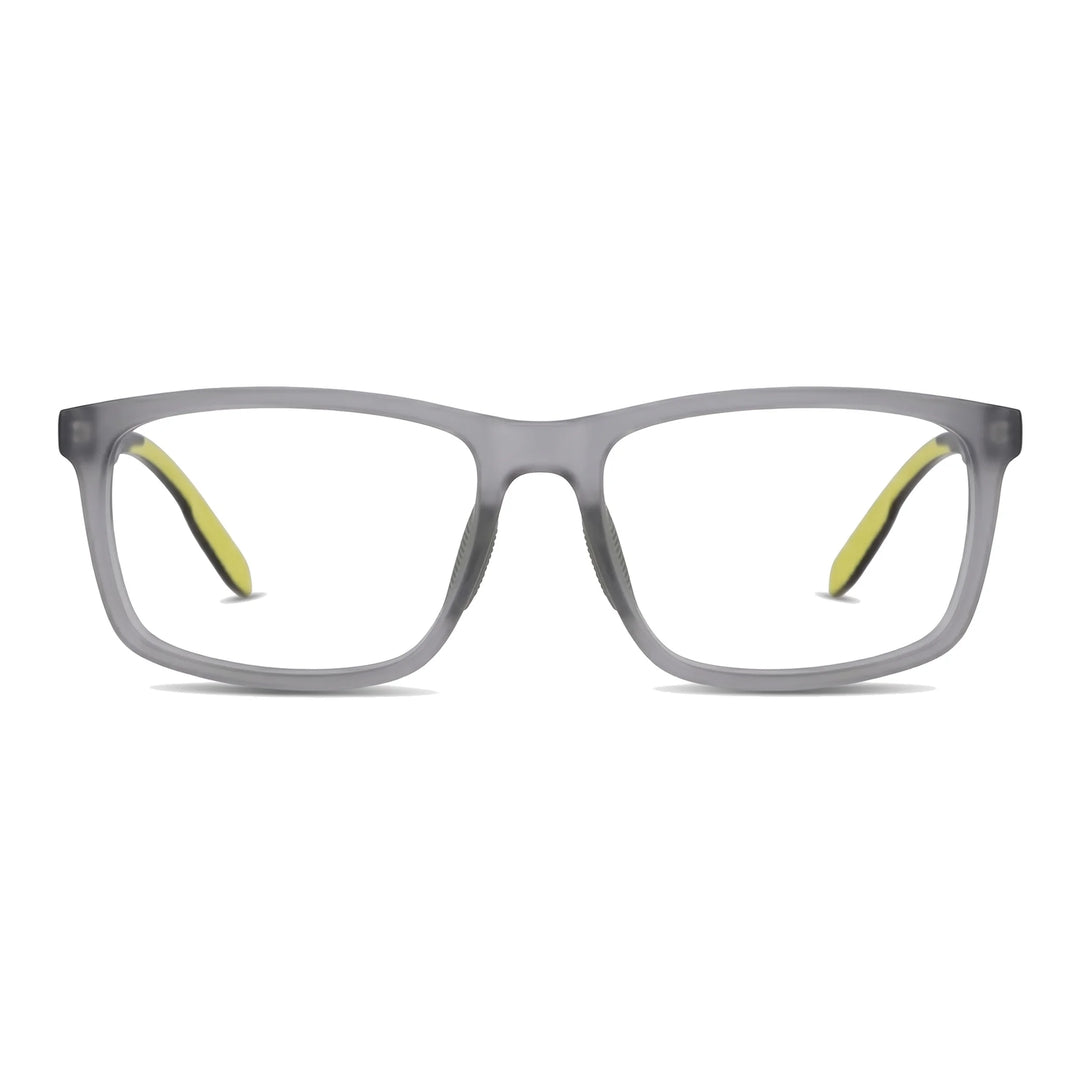 Lentes ópticos deportivos Bonoboss Phelps Verde vista frontal para natación #editorial_frontal #color_verde