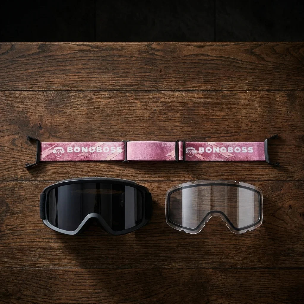 Bonoboss Strap Antiparra Powder Rosado - kit flat lay strap antiparra mica #editorial_kit_completo #color_rosado