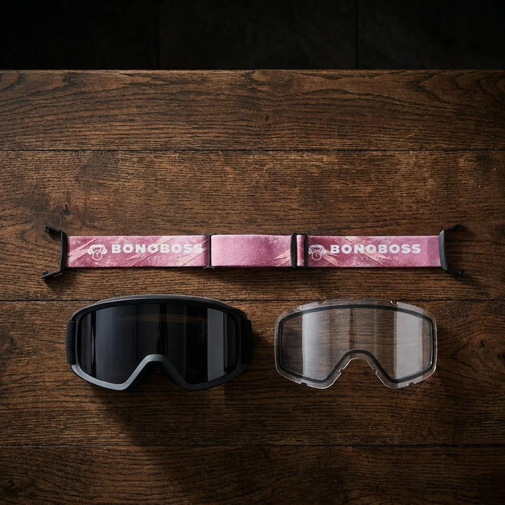 Bonoboss Strap Antiparra Powder Rosado - kit flat lay strap antiparra mica #editorial_kit_completo #color_rosado