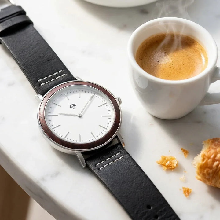 Bonoboss Toki Sándalo Rojo Plata Sport - reloj still life espresso en marmol #editorial_ctx_espresso_marble #color_negro