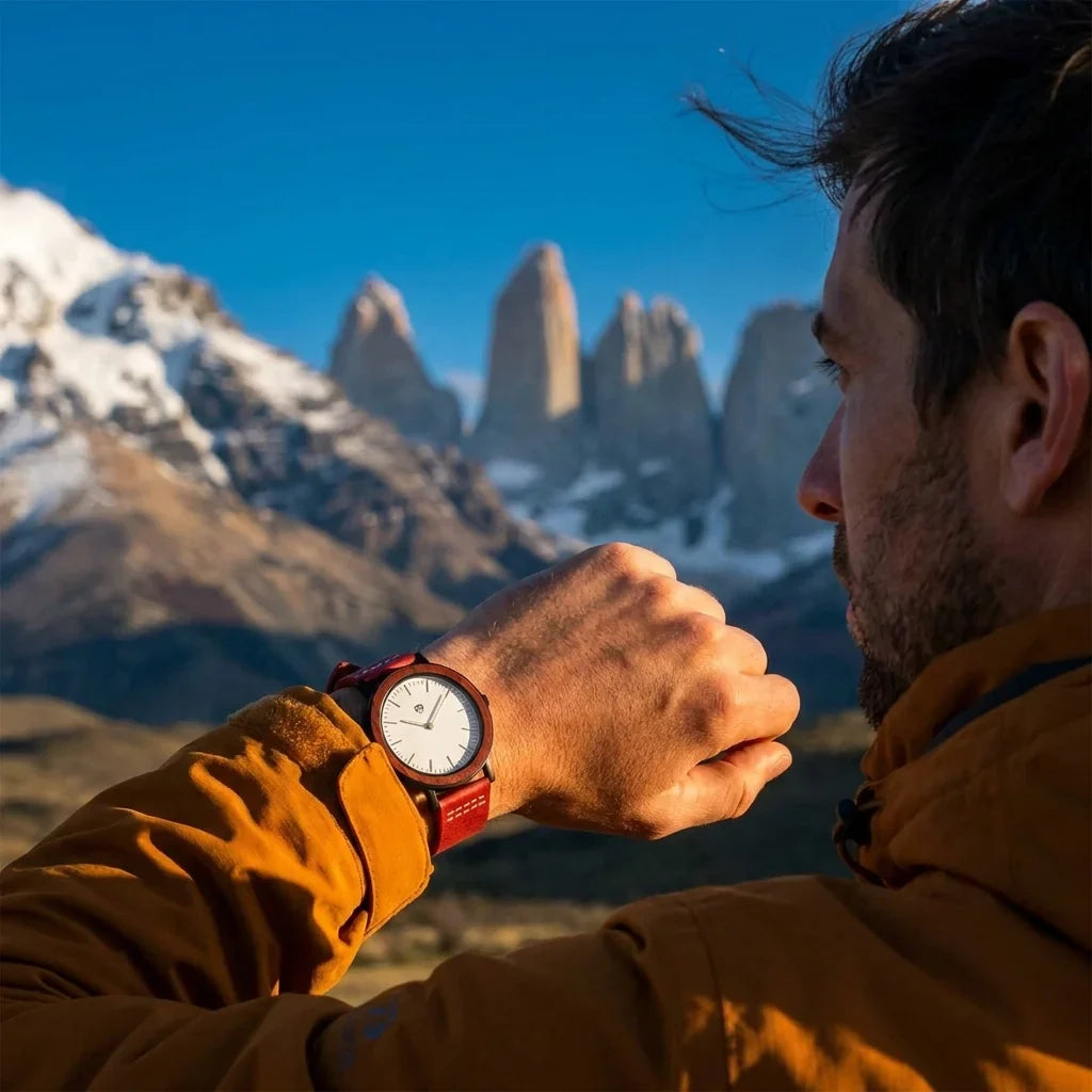 Bonoboss Toki Sándalo Rojo Sport - lifestyle viaje Patagonia torres granito #editorial_ctx_travel_patagonia #color_rojo