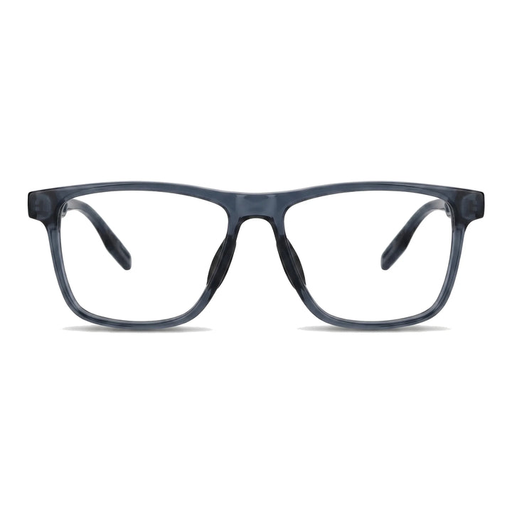 Lentes ópticos deportivos Bonoboss Tyson Azul armazón rectangular vista frontal #editorial_frontal #color_azul