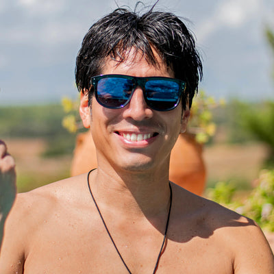 anteojos de sol polarizados reverse rayban moda hombre y mujer sustentable plastico reciclado
