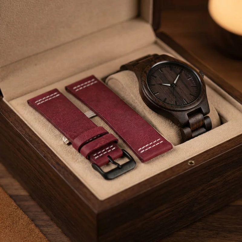 Materialidad real — Correa Cuero Premium 20mm