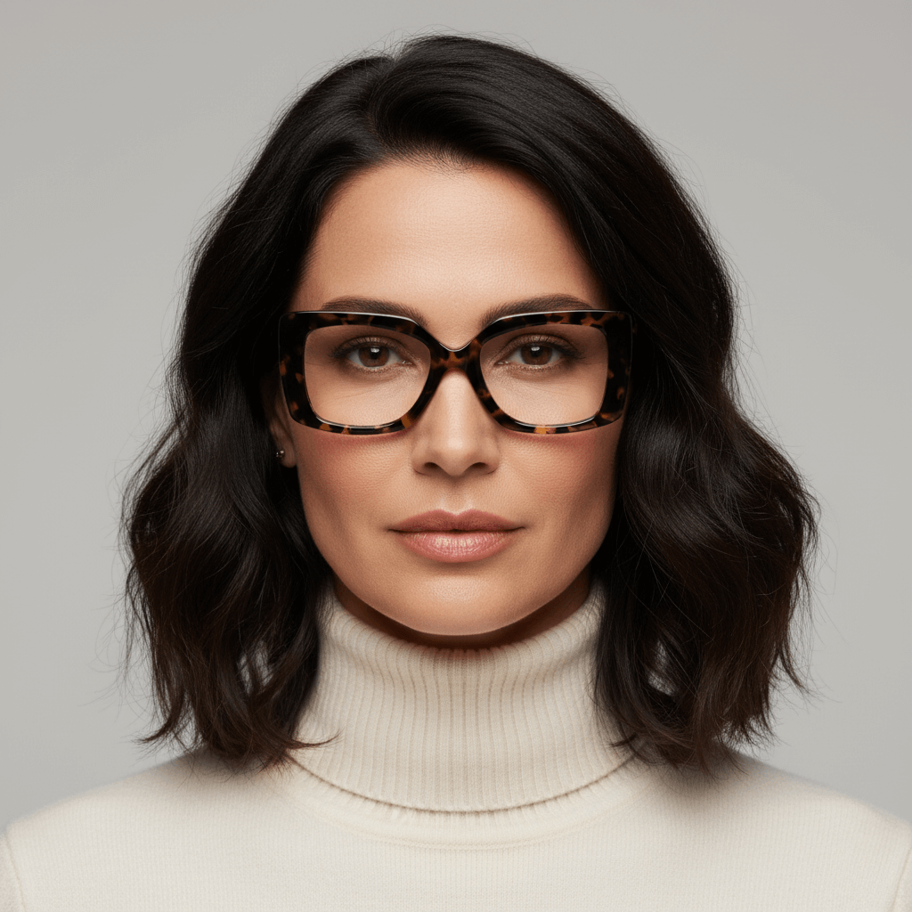 Domi lentes con receta carey tortoise vista oblicua diseño ligero #color_carey