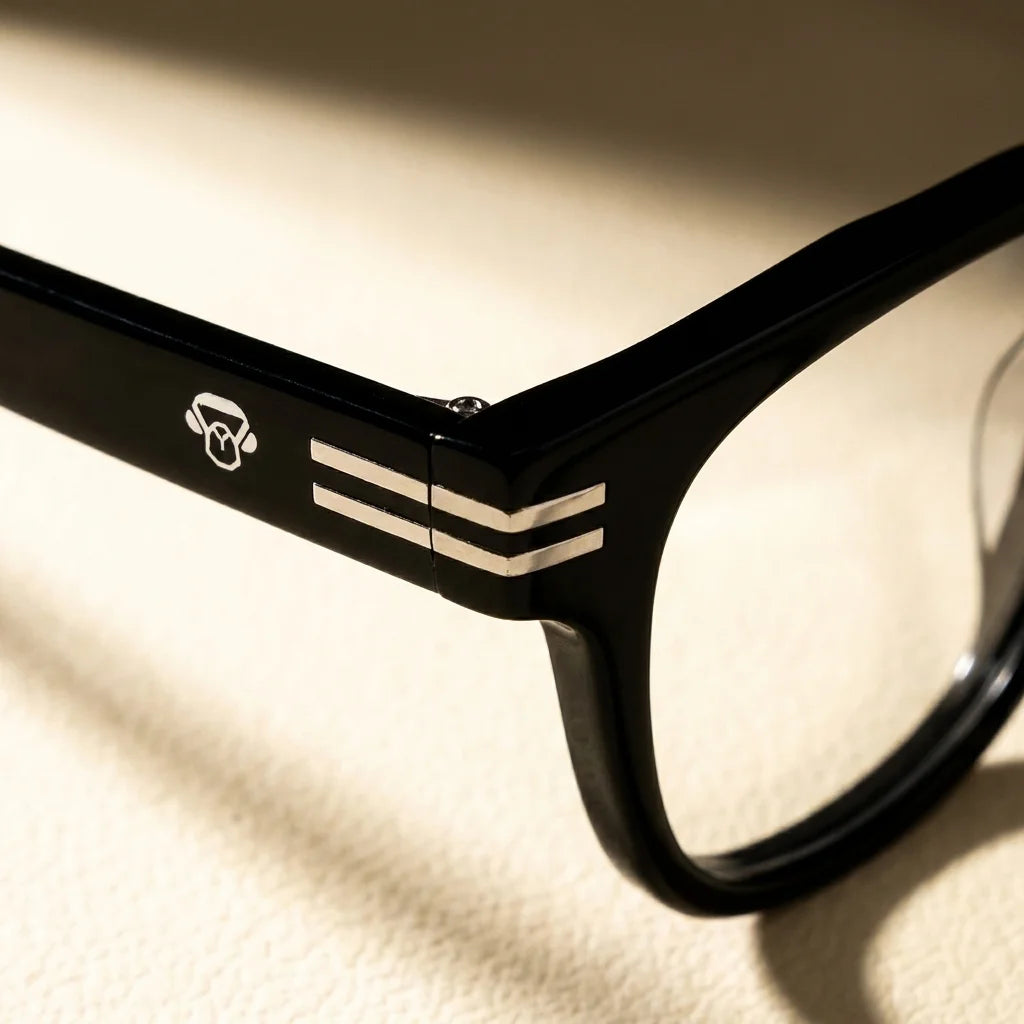 Lentes ópticos Dylan negro T05 macro optical detail Bonoboss #color_negro