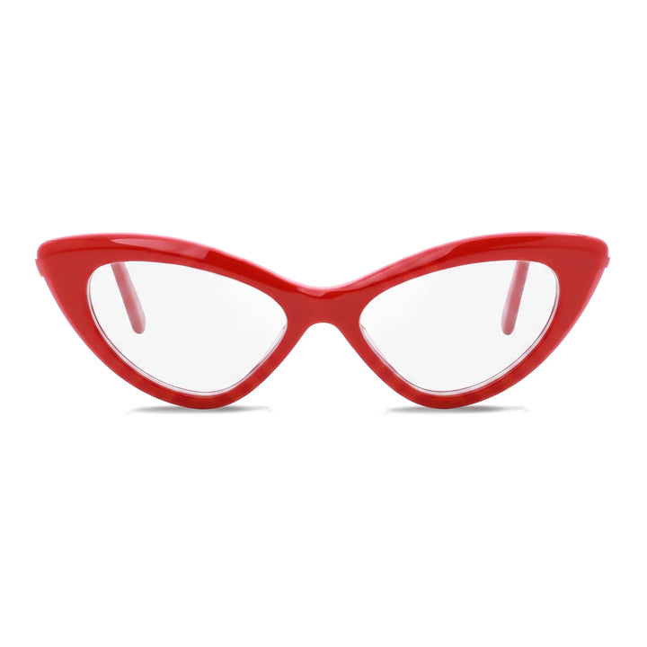 Femme Black lentes ópticos rojo vista frontal para mujer #color_rojo