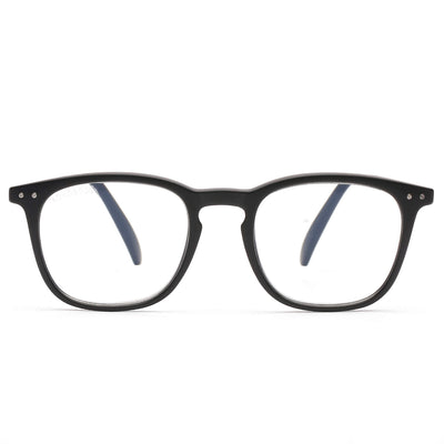 anteojo lectura filtro azul color black redondeado para hombre mujer moda sustentable botellas plasticas recicladas