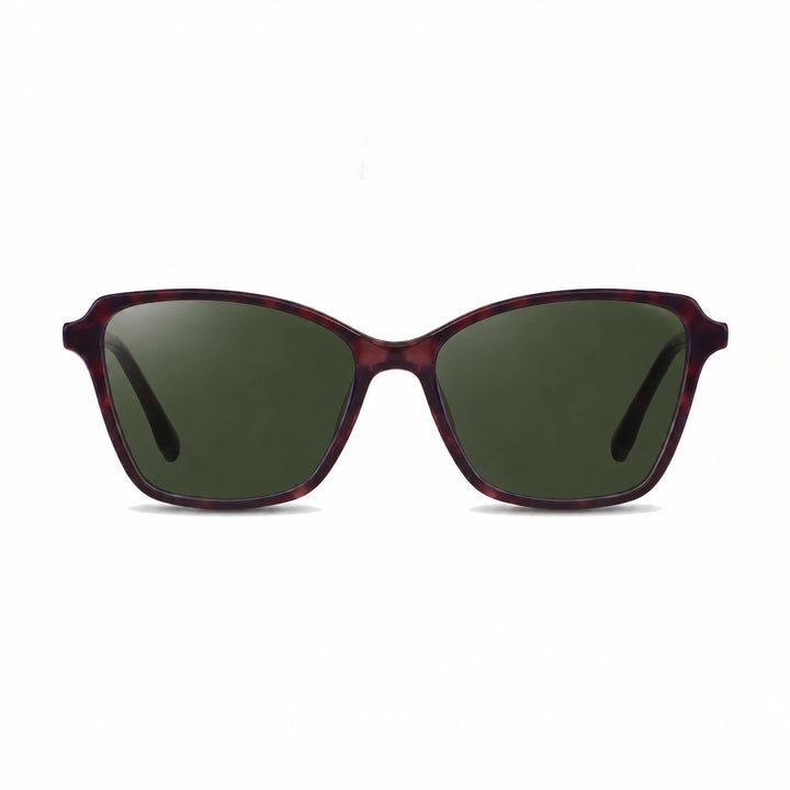 Lentes de sol Fiore 1006 Morado cristal G15 polarizado vista frontal mujer #color_g15 #foto_frontal