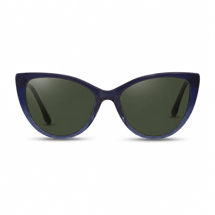 Lentes de sol Fiore 1010 Azul cristal G15 polarizado vista frontal mujer #color_g15 #foto_frontal