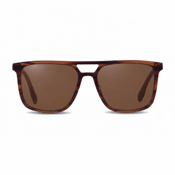 Lentes de sol Fiore 10177 Carey cristal Cafe polarizado vista frontal mujer #color_cafe #foto_frontal