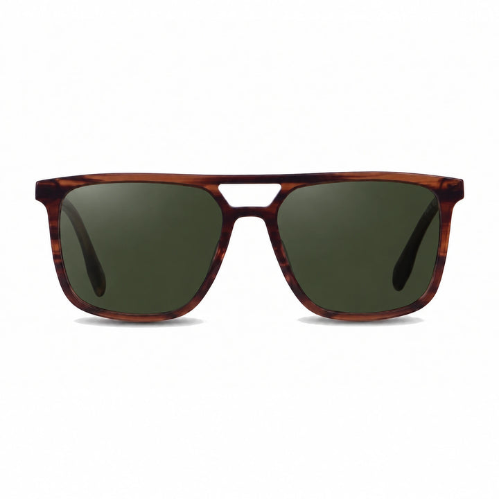 Lentes de sol Fiore 10177 Carey cristal G15 polarizado vista frontal mujer #color_g15 #foto_frontal